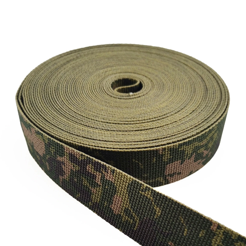 Customized UV-Resistant Camouflage Webbing Camo Strap