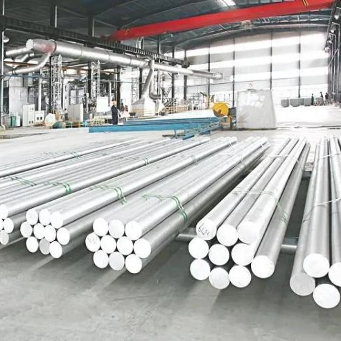 Hot Sale High Purity Aluminum Rods 6063 6061 7075 Can Be Cut Factory Direct Sales Round Bar for Building Material in Stock