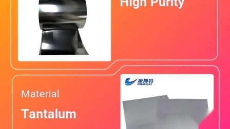 Feuille/aluminium de tantale de vente chaude de pureté élevée