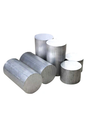 Les tiges en aluminium de haute pureté de vente chaude 6063 6061 7075 peuvent être coupées la barre ronde de ventes directes d'usine pour le matériau de construction en stock